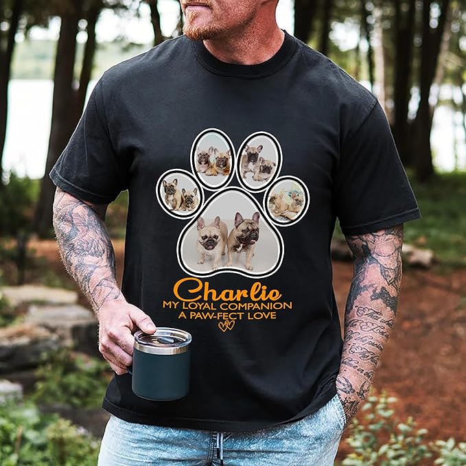 Tehg & Tuhg Custom T Shirts with Picture, Vintage Bootleg Rap Tee, Boyfriend Girlfriend, Unique Gift for Birthday Anniversary