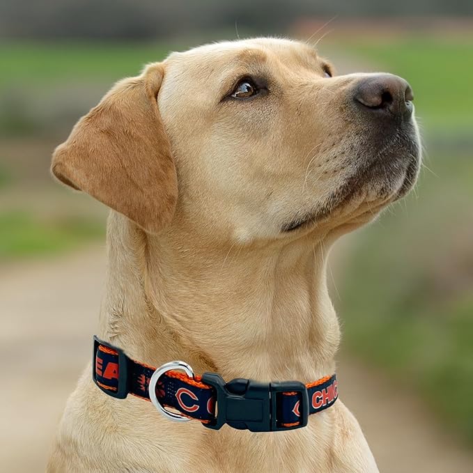 New & Improved Pets First NFL Licensed PET Collar- Heavy-Duty, Strong, and Durable New Dog Collar. Available in 32 Football Teams and 4 Sizes
