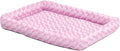 MidWest Homes for Pets QuietTime Fashion XS Dog Bed – Pink Faux Fur Bolster, Ultra-Soft and Machine Washable, Fits 22-Inch Crates and Carriers, for Small Dogs and Cats