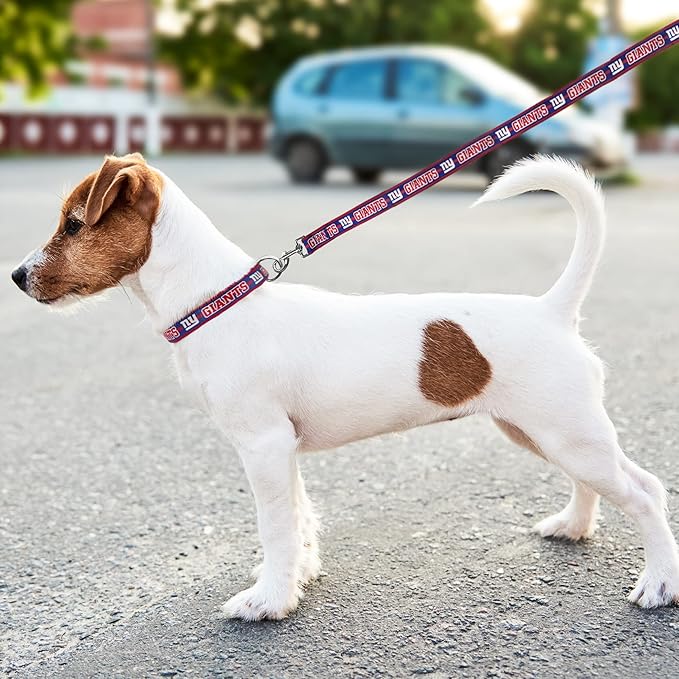 Pets First NFL New York Giants Licensed PET COLLAR, Extra Large - Heavy-Duty, Strong, and Durable Dog Collar. Available in 31 Football Teams and 4 Sizes