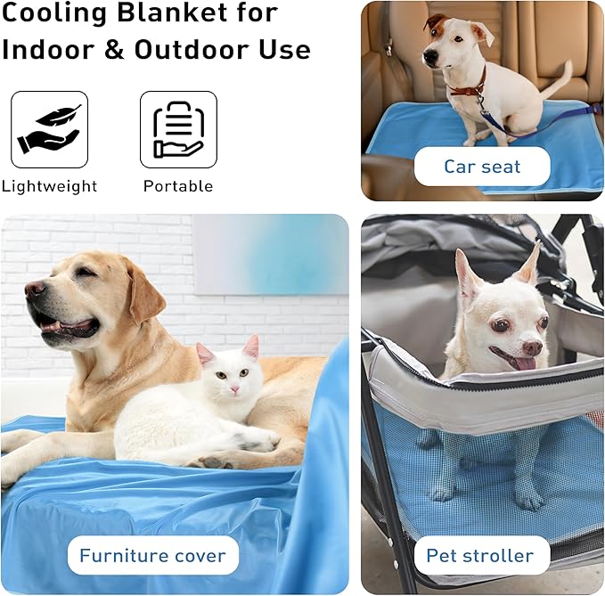 Kritter Planet Summer Lightweight Cooling Waterproof Dog Couch Cover