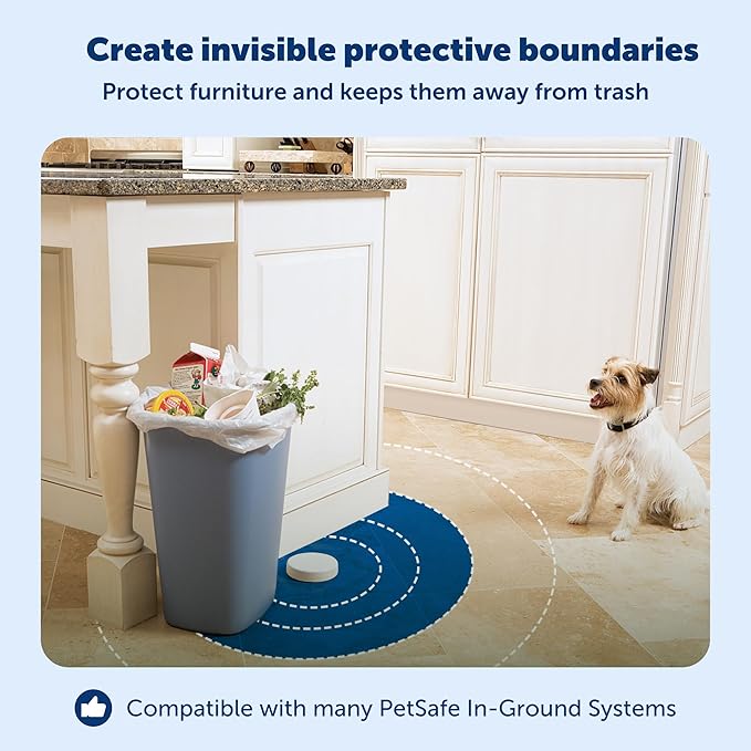 PetSafe Pawz Away Mini Pet Add-A-Barrier - Indoor & Outdoor Reliable Space Protection Transmitter - Long-Lasting & Battery-Powered - 5 ft Range