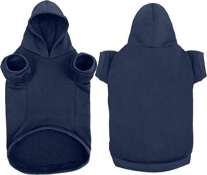 Personalized Dog Hooded Custom Sweatshirt Pet Pullover Hoodie Text/Image Small/Medium/Large Dogs,Puppy,Cat and Kitten