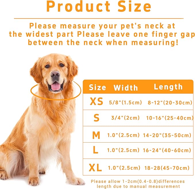 Dog Collar, Classical Indian Spirit Boys Girls Puppy Collar for Small Medium Large Dogs, Adjustable Soft Indian Pet Collar with Safety Buckle for Male Females(Beige,S)