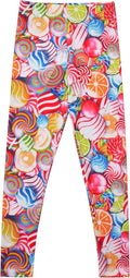 Girl Unicorn Leggings Kid Rainbow Print Legging Tights Trousers Slim Long Pants