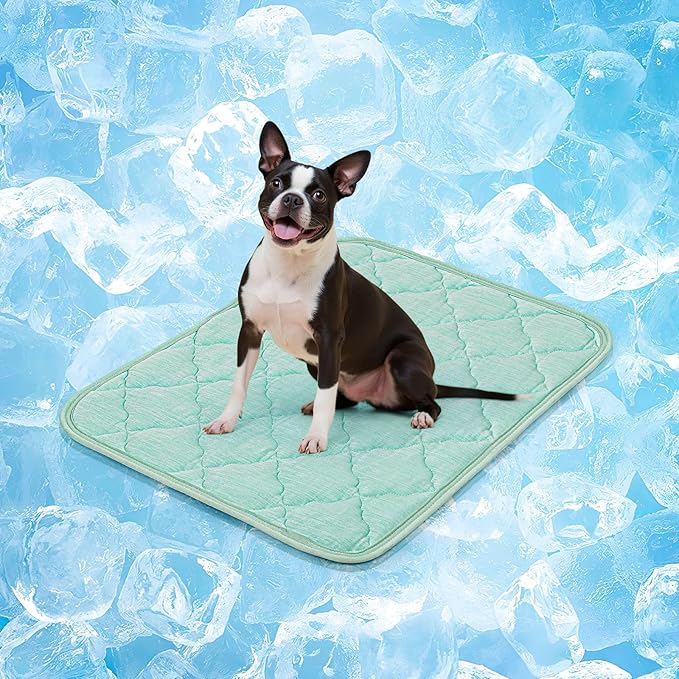 LOOBANI Dog Cooling Mat for Summer - Pet Cooling Pad for Large Dog with Anti-Slip Bottom, Reusable Cool Mat for Dogs, Cats, Indoor & Outdoor Use, Couch, Bed, Kennels and Floor
