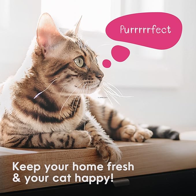 Litter Genie Refill Bags | Jumbo 6-Pack 168 total ft | Up to 24 months of supply in 6 cartridges | Ultimate Odor Control Cat Litter Bags