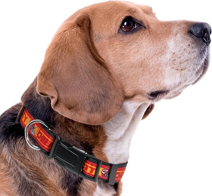 New & Improved Pets First NFL Licensed PET Collar- Heavy-Duty, Strong, and Durable New Dog Collar. Available in 32 Football Teams and 4 Sizes