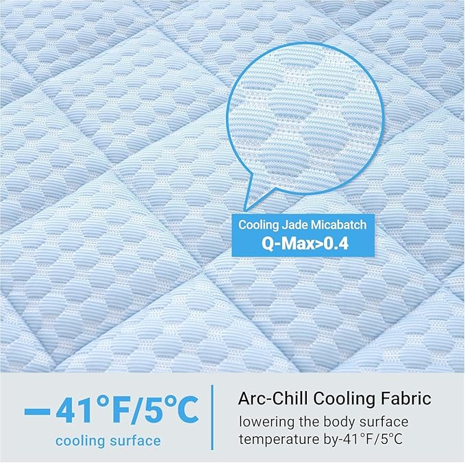 Dog Cooling Mat,Cooling Mat for Dogs, 44"x32" Cats Cooler Pad, Premium Pets Cool Bed for Crate Kennel, Indoor Cats Cool Sleeping Bed, Q-MAX >0.45, (X-Large - 44 x 32 Inch)