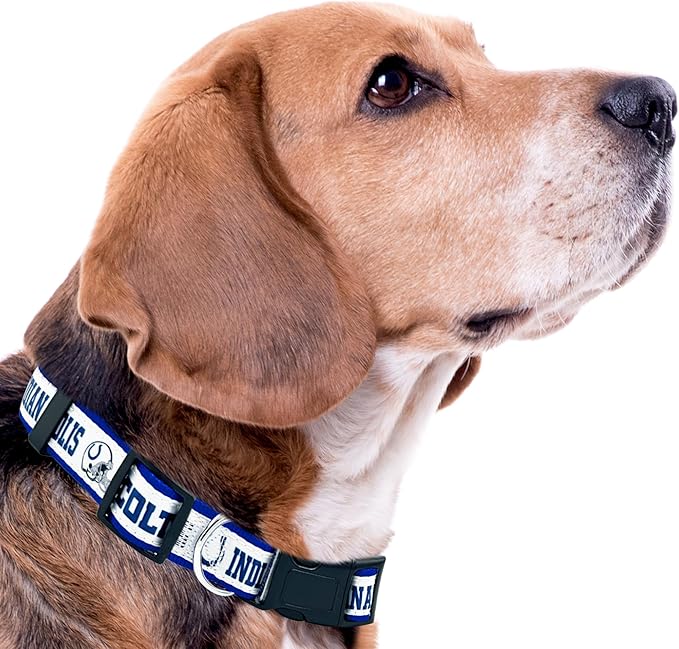 New & Improved Pets First NFL Licensed PET Collar- Heavy-Duty, Strong, and Durable New Dog Collar. Available in 32 Football Teams and 4 Sizes