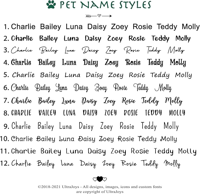 Ultra Joys Cat ID Tag Personalized Pet Tags, Durable Stainless Steel Small Pet Mini Dog Cat Tag Lightweight - Fish Tag in Silver