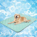 LOOBANI Dog Cooling Mat for Summer - 60" x 40" Pet Cooling Pad for Extra Large Dog with Anti-Slip Bottom, Reusable Cool Mat for Dogs, Cats, Indoor & Outdoor Use, Couch, Bed, Kennels and Floor