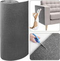 Cat Scratch Furniture Protector, 23.6"x15.8" Cat Scratching Mat, Trimmable Self-Adhesive Cats Claws Scratch Pads, DIY Carpet Mat Replacement for Cats Tree, Cats Wall Shelves, Dark Grey