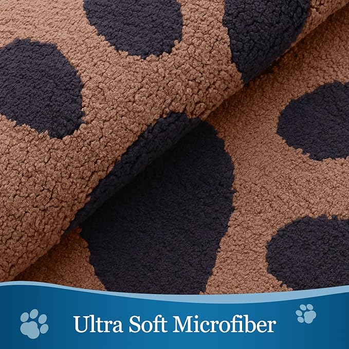 Buganda Dog Door Mat for Muddy Paws, Absorbent Dirt Trapper Washable Indoor Doormats, Non Slip Low-Profile Mud Mat for Dogs, Front Entrance Doormat for Inside Floor (40x32 Inches, Camel and Black)