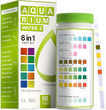 AAwipes 8-in-1 Aquarium Test Kit for Fish Tanks - Quick & Accurate Water Testing Strips for Aquariums & Ponds. Tests pH, Ammonia, Alkalinity, Hardness, Chlorine, etc. (K02-50)