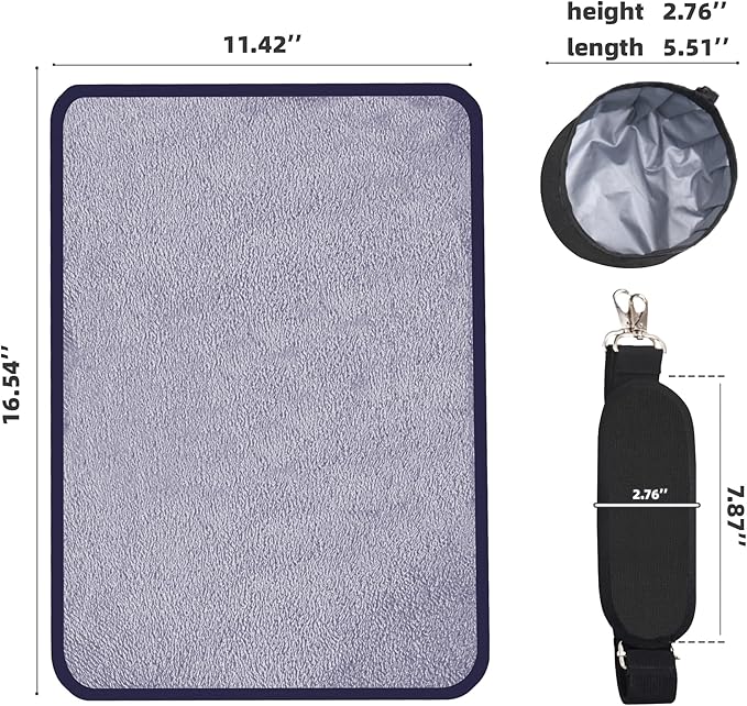 TWDEPART Cat Carrier Backpack - Multifunctional, Firm & Foldable with Roll-Up Shade, Breathable Design Includes Collapsible Bowl & Cushion (Black)