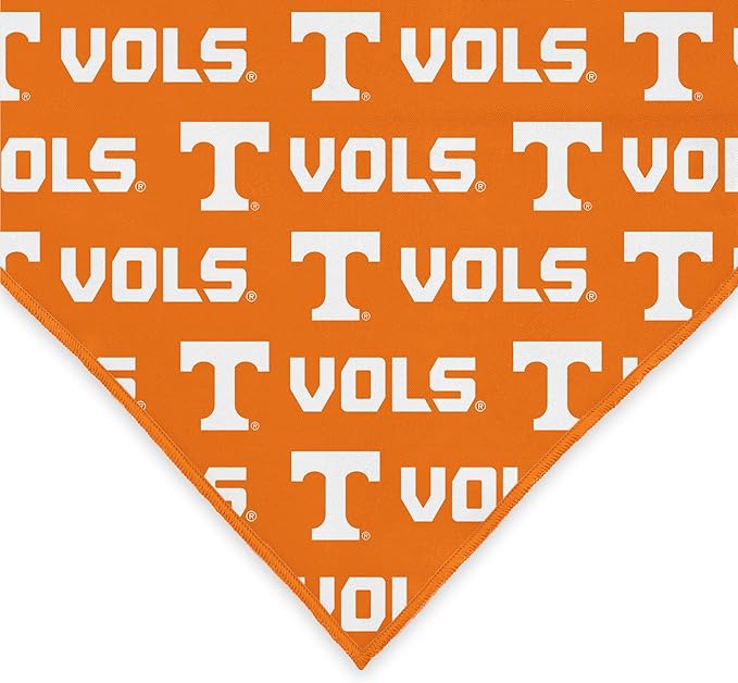 Tennessee Volunteers Officially Licensed Bandana for Dogs and Cats | Fits Pets Great Gift Idea | Easy-to-Tie (Large, 28")