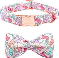 Lionheart Glory X-Small Dog & Rabbit Collar with Bowtie - Easter & Spring Colorful Collar