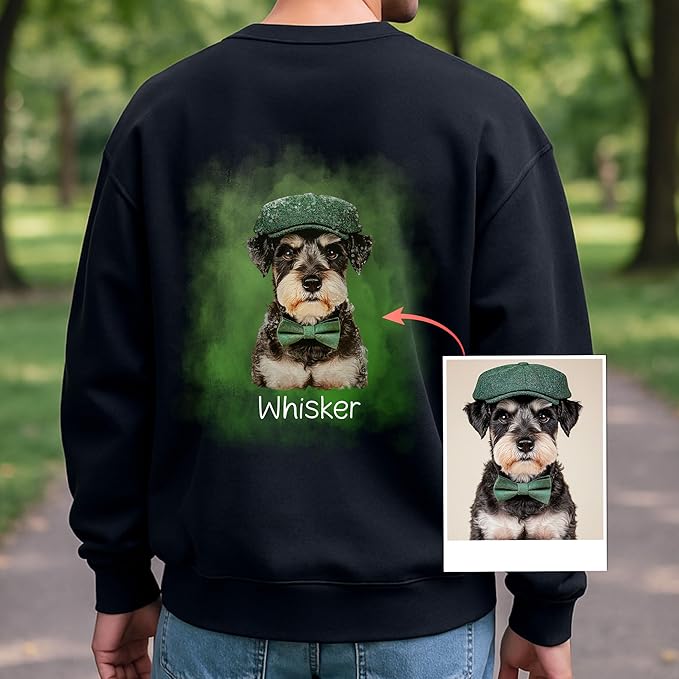 Easycosy Custom Sweatshirt for Couples Men Women, Personalized Hoodies Valentine's Day Gift Matching Sweater for Him Her