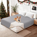 Waterproof Couch Covers for Pets, Waterproof Dog Bed Cover, Anti-Slip Soft Dog Blankets, Couch Cover for Dogs Washable, Pet Blanket for Puppy Large Dogs Cat (82x120 Inch, Light Grey)