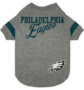Pets First Philadelphia Eagles Stripe Tee Shirts for Dogs, Medium