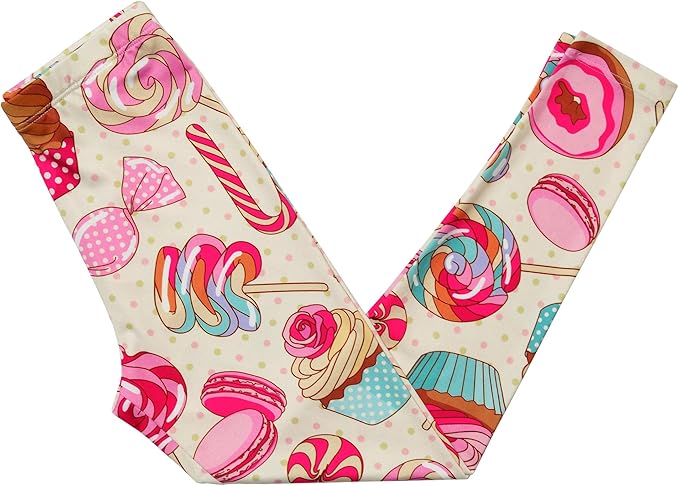 Girl Unicorn Leggings Kid Rainbow Print Legging Tights Trousers Slim Long Pants