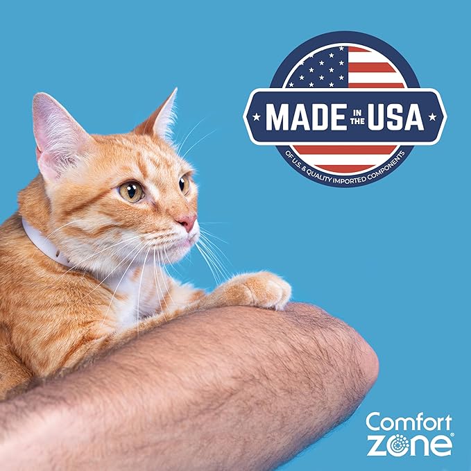 COMFORT ZONE Multi Cat Calming Diffuser Refill, 2 Pack – Cat Calming Pheromone Refills Help Reduce Anxiety, Stress, Scratching, Urine Marking, Multi-Cat Aggression, (30-Day Refills, 60-Day Supply)