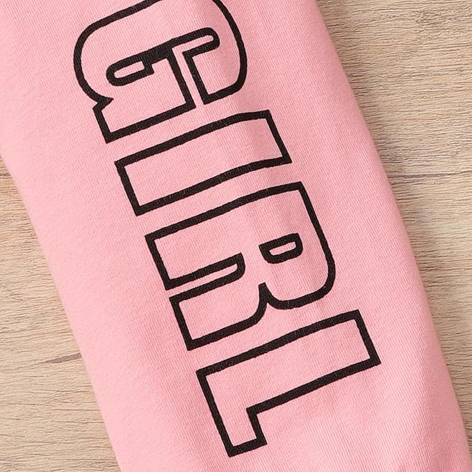 Toddler Baby Girls Clothes Long-sleeve Tie Dye Hoodie Sweatshirt Pants Hooded Outfit Set