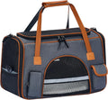 Pesen 20x12x11 Inches Cat Carrier– Fits Pets Up to 28 lbs, Anti-Collapse Design, Multiple Storage Pockets, Cat Carrier Soft Ideal for Medium Cats, Puppy, Rabbits and Other Small Animals