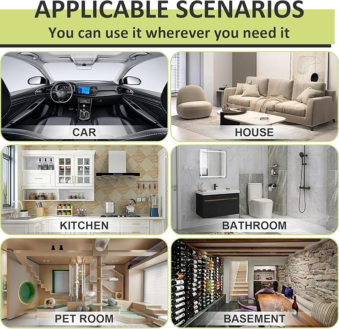 0zone Generator 45000mg - O3 Air Purifier for Home & Car, Ozone Machine Odor Removal for Smoke & Pet (Black)