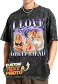 Tehg & Tuhg Custom T Shirts with Picture, Vintage Bootleg Rap Tee, Boyfriend Girlfriend, Unique Gift for Birthday Anniversary