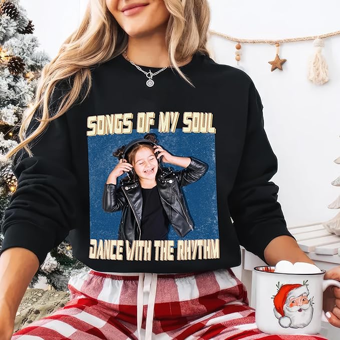 Tehg & Tuhg Custom T Shirts with Picture, Vintage Bootleg Rap Tee, Boyfriend Girlfriend, Unique Gift for Birthday Anniversary