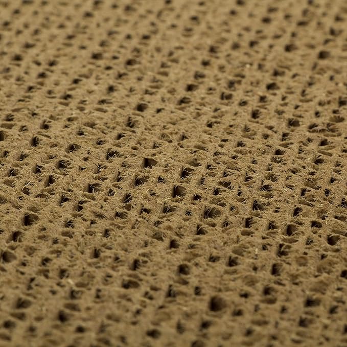 SmartyKat Super Scratcher Wide Corrugated Cat Scratcher for Cats & Kittens, Features Catnip Infusion Technology & Less Mess, Recycled Material, Brown