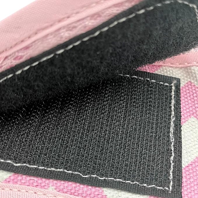 Cat Harness and Leash for Walking Escape Proof, Adjustable Cat Vest Harness, Padded Stylish Cat Walking Jackets, Pink Plaid, XX-Large