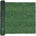 Artificial Boxwood Roll,48x120 in (40 sqft) UV-Anti Faux Ivy Boxwood Hedge Leaf Grass Wall for Patio Balcony Privacy, Garden, Backyard Greenery Wall Backdrop and Fence Decor